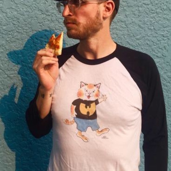 Wutang Huckle Cat Raglan Shirts (UNISEX) - Picture 5 of 5